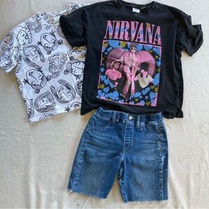 Zara Tee & shorts bundle